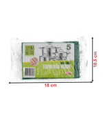 Tampon à récurer vert paquet de 5 unités – Image 2