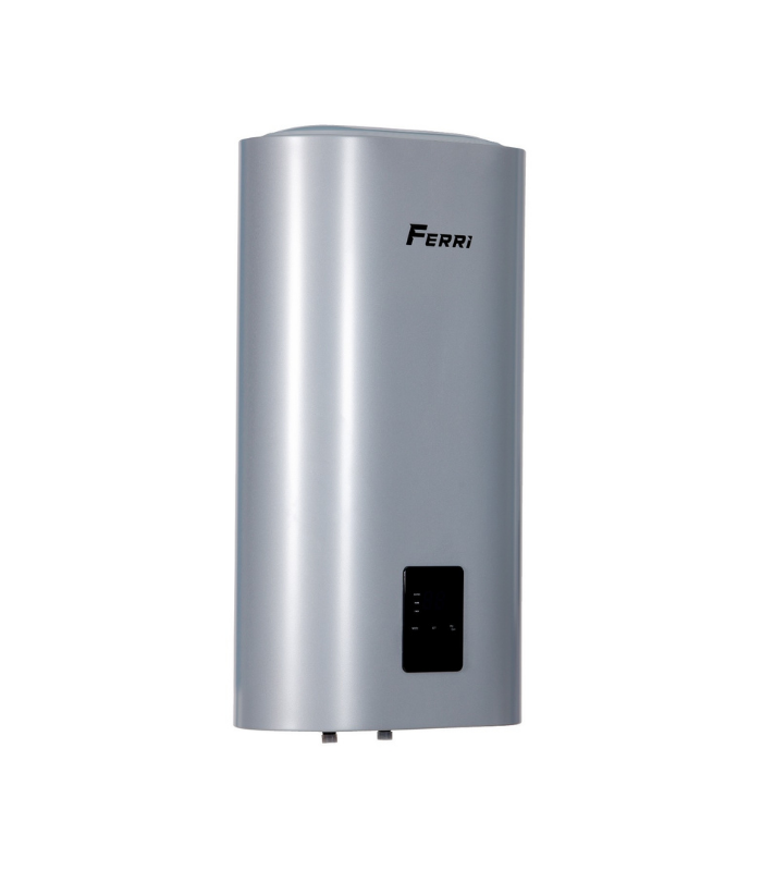 Chauffe eau electrique slim smart 80l gris ferri