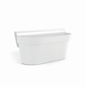 Pot De Fleurs Esprit 50 X 20 X 20 Cm Blanc