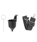 Pistolet à peinture 550W 220-240V 850 ml/min réservoir 800 ml inox avec accessoires – Image 5