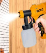 Pistolet à peinture 550W 220-240V 850 ml/min réservoir 800 ml inox avec accessoires – Image 4