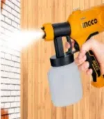 Pistolet à peinture 550W 220-240V 850 ml/min réservoir 800 ml inox avec accessoires – Image 4