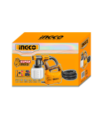 Pistolet à peinture 550W 220-240V 850 ml/min réservoir 800 ml inox avec accessoires – Image 2
