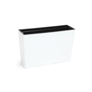 Pot De Fleurs Carré Werbena 190X560Mm Blanc