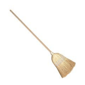 Balai en sorgho 140 cm manche en bois écologique