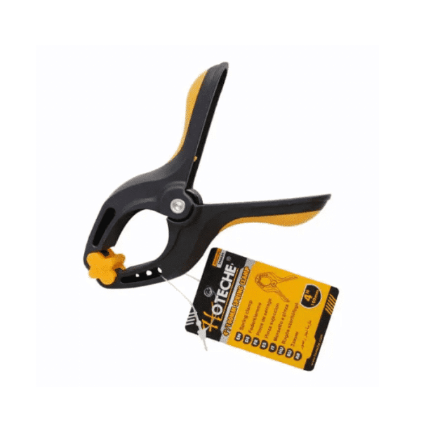 Pince presse à ressort 4mm/100mm en nylon