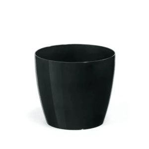 Pot De Fleur Cover Magnolia 300 Mm Noir
