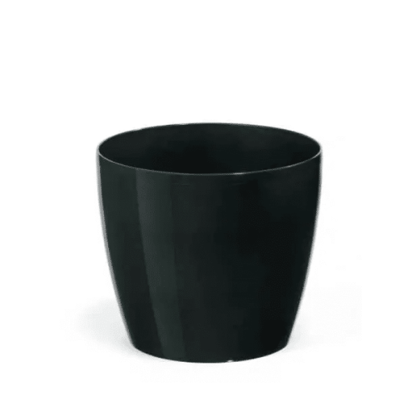 Pot De Fleur Cover Magnolia 300 Mm Noir