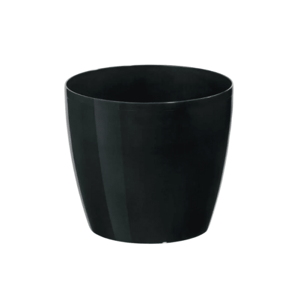 Pot De Fleur Cover Magnolia 360 Mm Noir