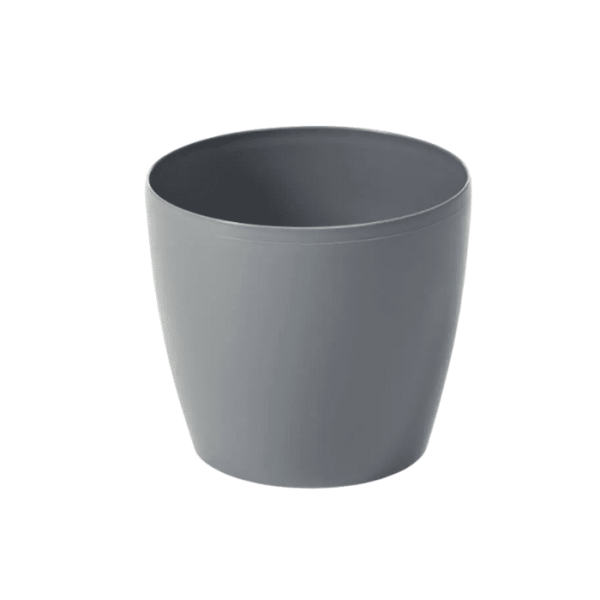 Pot De Fleur Cover Magnolia 250 Mm Gris