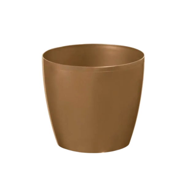 Pot De Fleur Cover Magnolia 30 Cm Doré