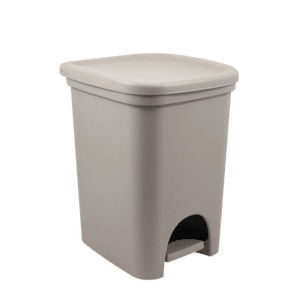 Poubelle Colors 18 L Taupe 26.60 X 31.80 X 38.20