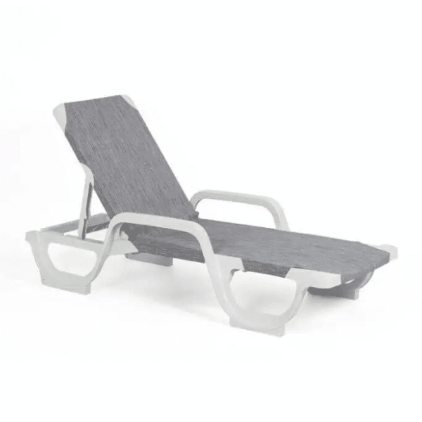 Chaisse longue lena gris