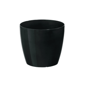 Pot De Fleur Cover Magnolia 250 Mm Noir