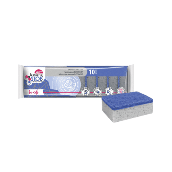 Éponge de protection Stop Bacteria 10 pièces