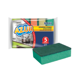 Éponge à récurer MAXI 5 pièces