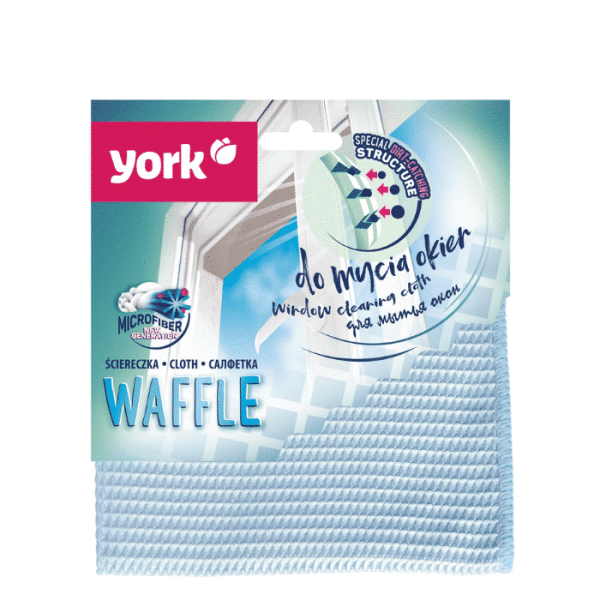 Chiffon à vitres en microfibre WAFFLE