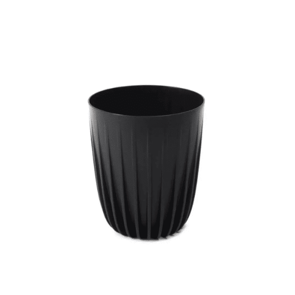 Pot De Fleur Mira Eco Recycled 300 Mm Noir