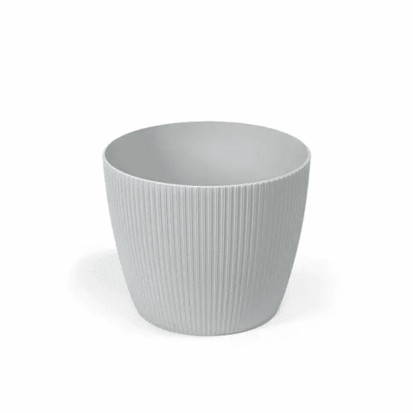 Pot De Fleur Magnolia Jumper 190 Mm Gris Clair