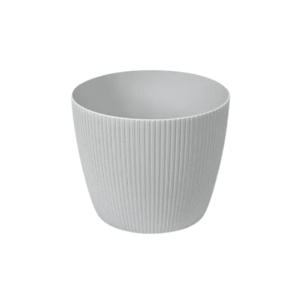 Pot De Fleur Magnolia Jumper 220 Mm Gris Clair
