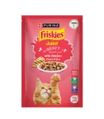 Pouchons friskies chats junior poulet 85 g