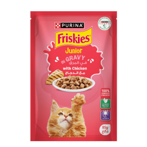 Pouchons friskies chats junior poulet 85 g