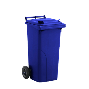Poubelle à déchets 120l bleu JCO FLEXY