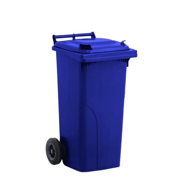 Poubelle à déchets 120l bleu JCO FLEXY
