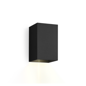 Applique noire interieur dore GU10 IP20