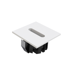 Balisage LED carré 3w blanc 3000k IP65 42mm
