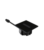 balisage LED carré 3W noir étanche IP65 3000K