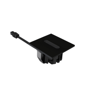balisage LED carré 3W noir étanche IP65 3000K