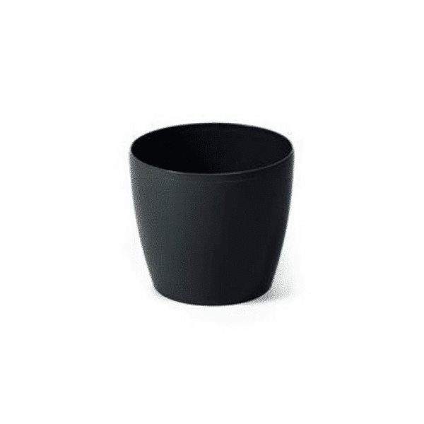 Pot De Fleur Cover Magnolia 155 Mm Noir