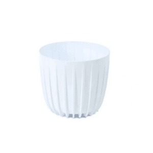 Pot De Fleur Cover Low Mira 240 Mm Blanc