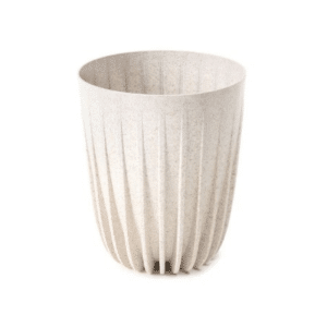 Pot De Fleur Mira Wood 300 Mm Blanc