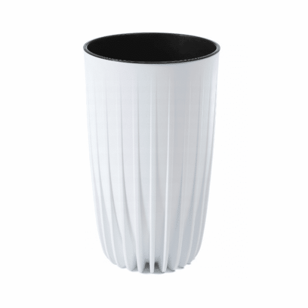 Pot De Fleur Mira Tall 300 Mm Blanc