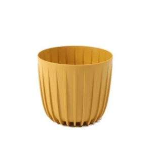 Pot De Fleur Cover Low Mira 240 Mm Ocre