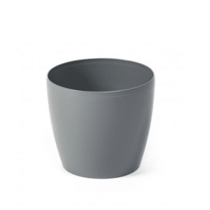 Pot De Fleur Cover Magnolia 155 Mm Gris