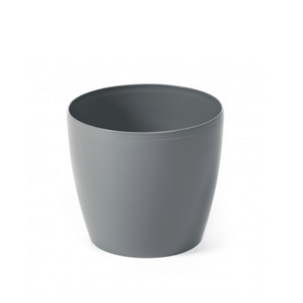 Pot De Fleur Cover Magnolia 155 Mm Gris