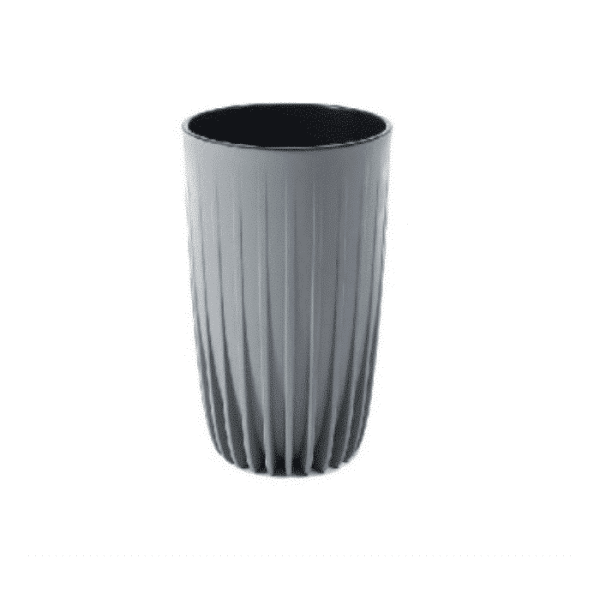 Pot De Fleur Mira Tall 300 Mm Gris