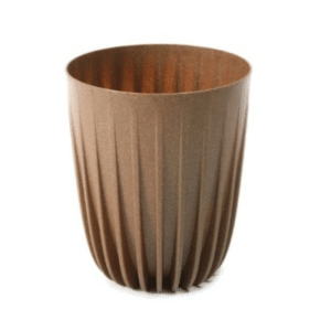 Pot De Fleur Mira Wood 300 Mm Bois Naturel