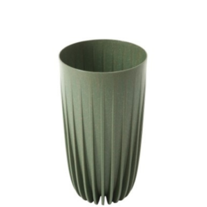 Pot De Fleur Mira Tall Wood 30 Cm Vert Foret