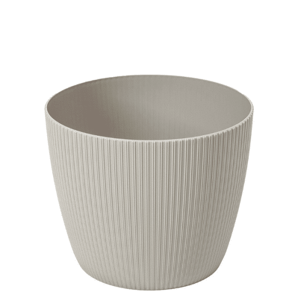 Pot De Fleur Magnolia Jumper 260 Mm Taupe