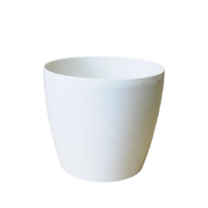 Pot De Fleur Cover Magnolia 15,5 Cm Blanc
