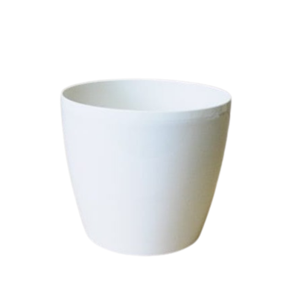 Pot De Fleur Cover Magnolia 15,5 Cm Blanc