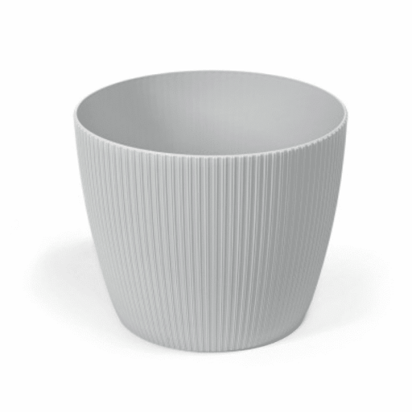 Pot De Fleur Magnolia Jumper 260 Mm Gris Clair