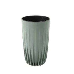 Pot De Fleur Mira Tall Coffee 300 Mm Vert Gris