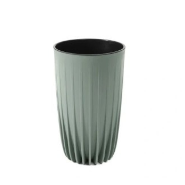Pot De Fleur Mira Tall Coffee 300 Mm Vert Gris