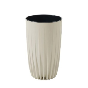 Pot De Fleur Mira Tall Coffee 300 Mm Beige