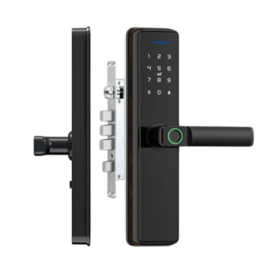 Serrure intelligente slim EN ALUMINIUM Wifi Bluetooth H348MM